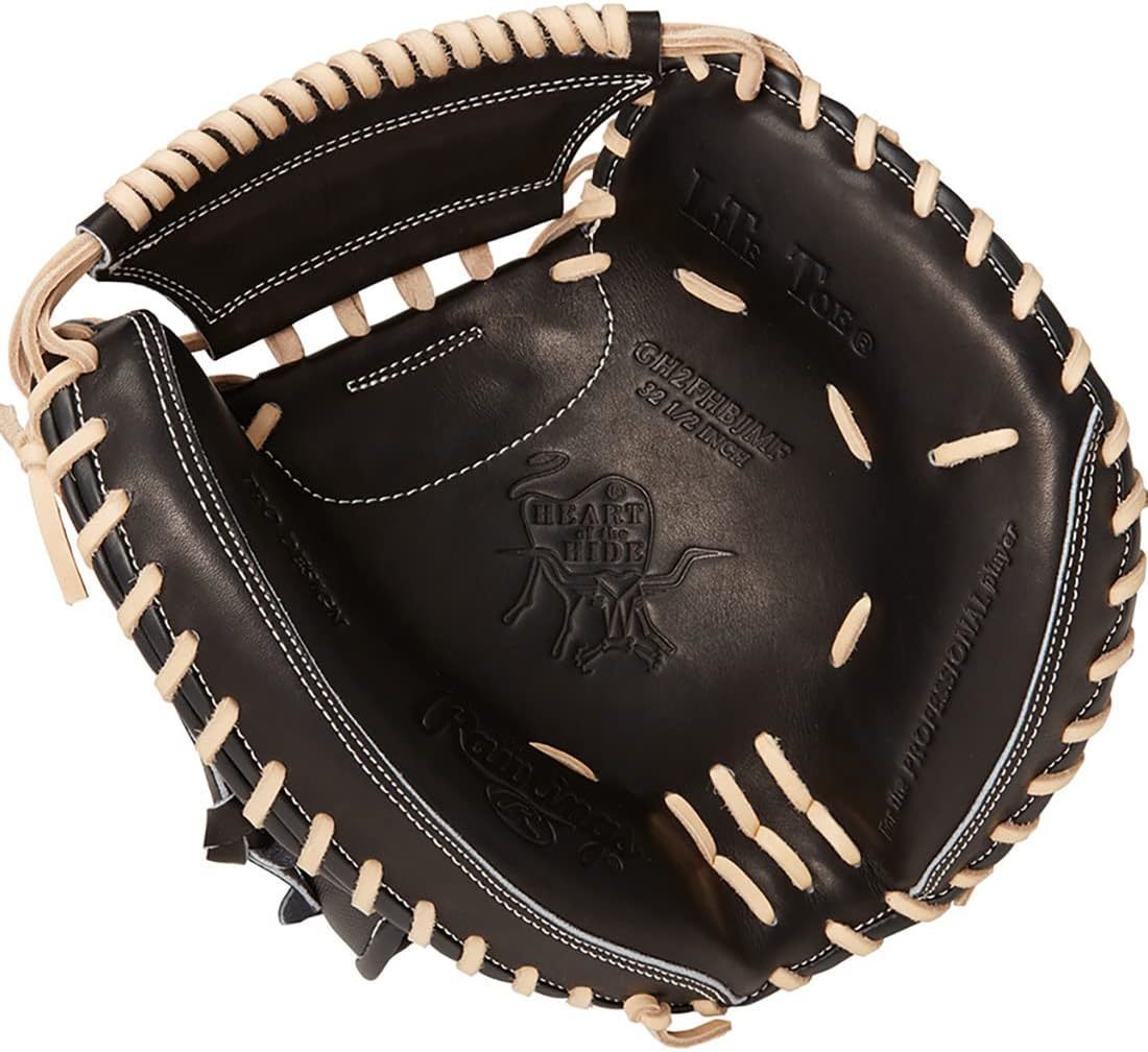 激安! ローリングス(Rawlings) 野球 グローブ グラブ 大人用 硬式 HOH BREAK THE MOLD [キャッチャーミット] サイズ 33 GH2FHBJMFブラック_画像9