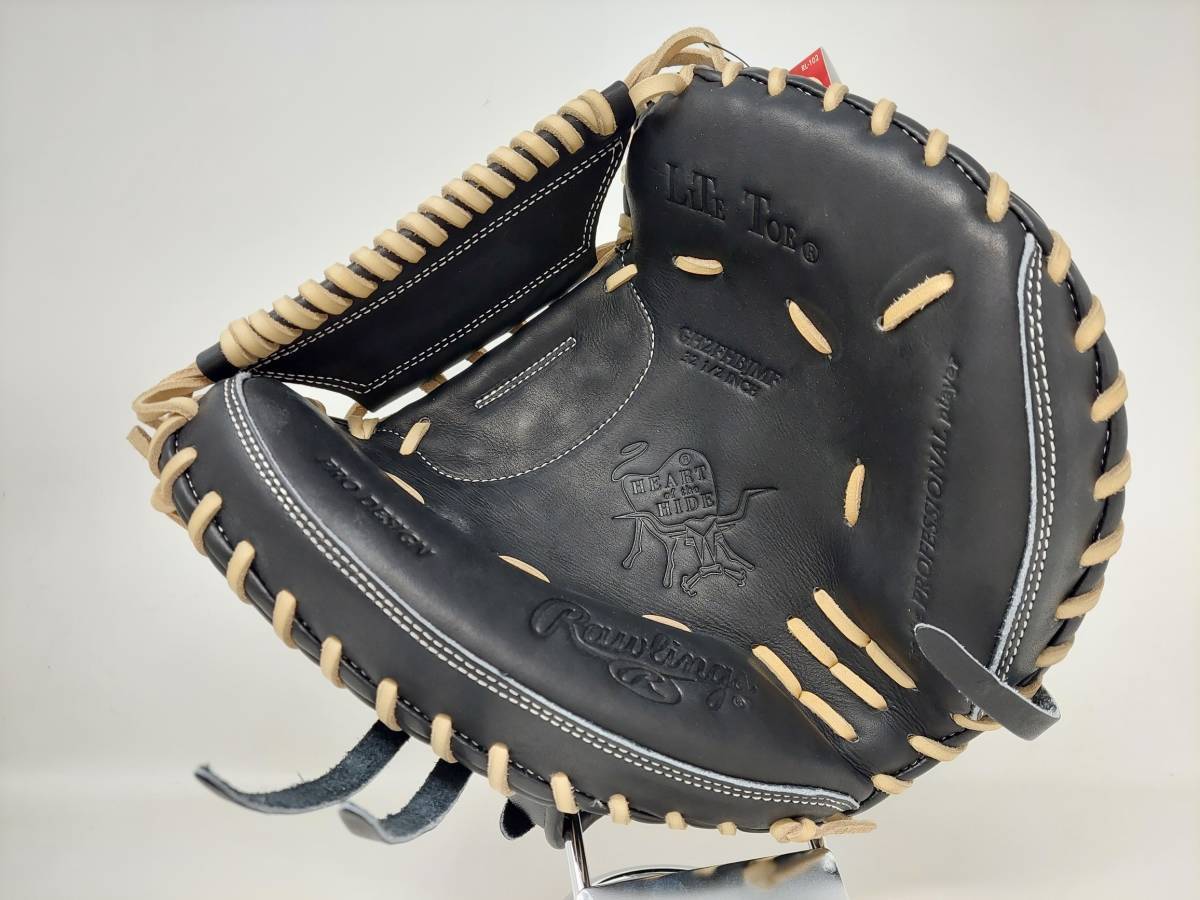 激安! ローリングス(Rawlings) 野球 グローブ グラブ 大人用 硬式 HOH BREAK THE MOLD [キャッチャーミット] サイズ 33 GH2FHBJMFブラック_画像3