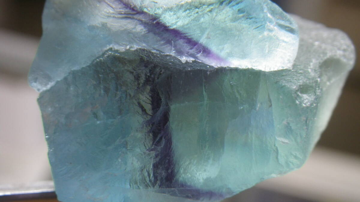 中国産のフローライト原石です（青色）。 残２ 浙江省の画像2