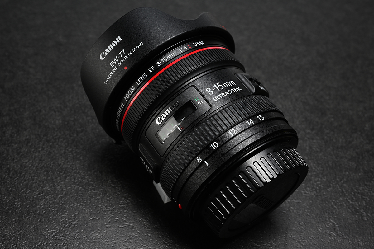 極上品！キヤノン EF8-15mm F4L フィッシュアイ USM【全周魚眼ズームレンズ】元箱付き Canon_画像5