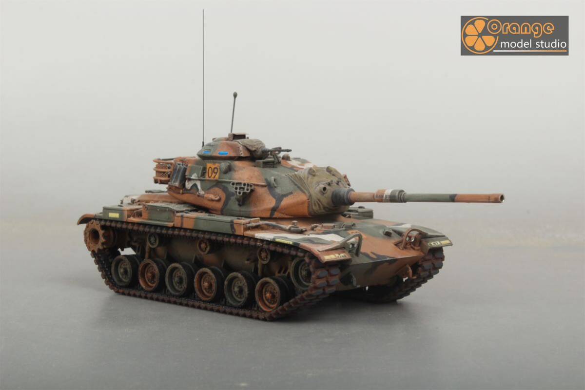 No-538 1/72 アメリカ軍 M60A3 主戦タンク 軍用戦車 プラモデル 完成品の画像1