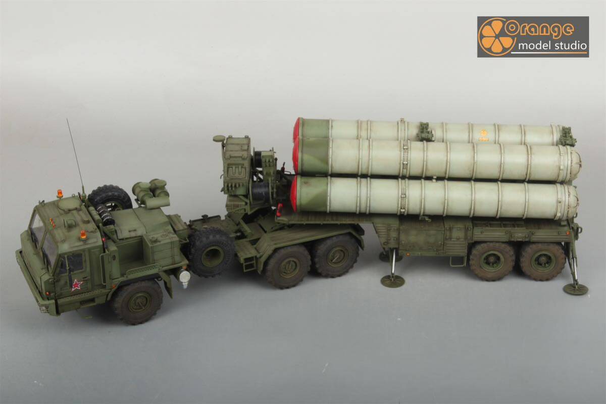 No-550 1/35 ロシア軍 S-400 地対空ミサイル 軍用戦車 プラモデル 完成品の画像1