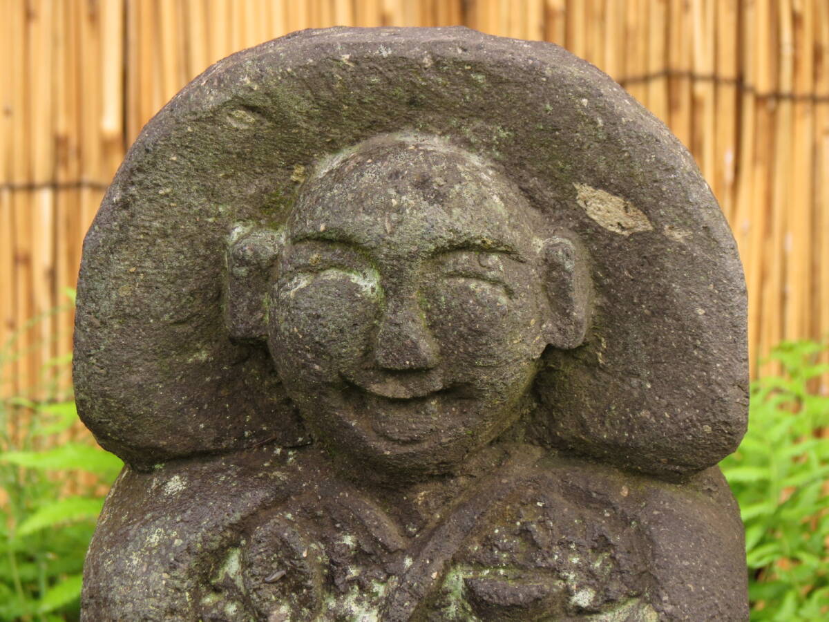 田の神様 高さ31cm 重量8.5kg タノカンサー 庭石 九州産天然石の画像2