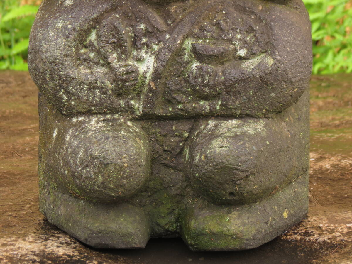 田の神様 高さ31cm 重量8.5kg タノカンサー 庭石 九州産天然石の画像3