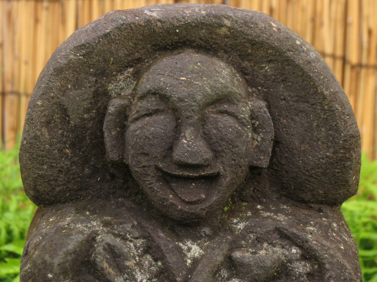 田の神様 高さ30.5cm 重量9kg タノカンサー 庭石 九州産天然石の画像2