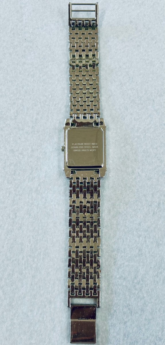 クレディスイス プラチナインゴット FINE メンズ 腕時計 稼動 プラチナ999.9の画像4