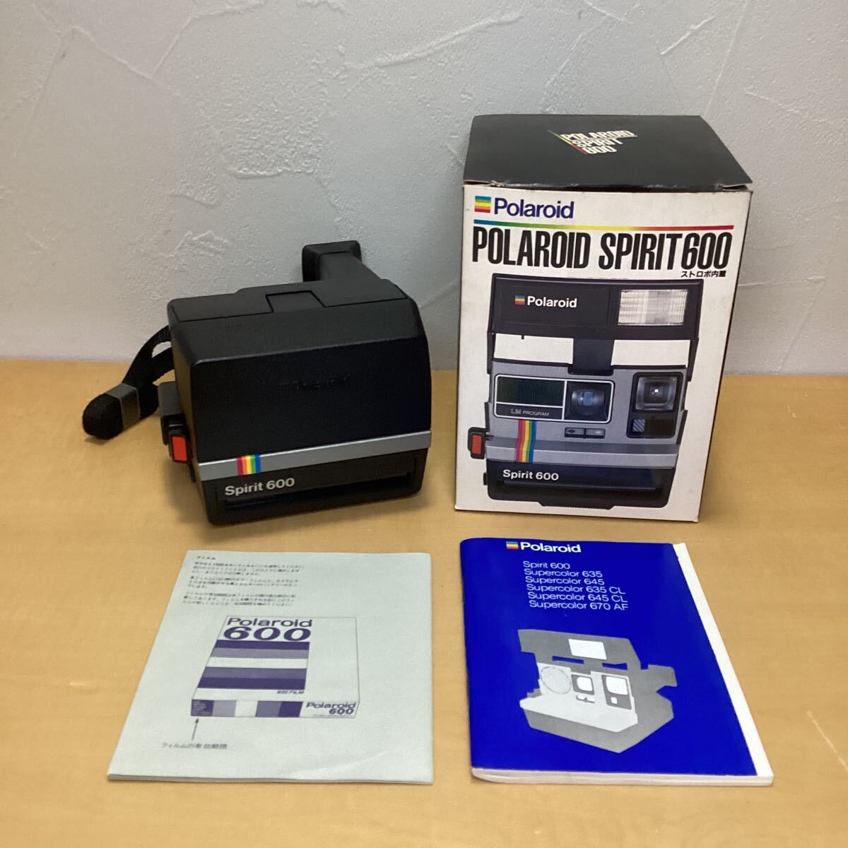 Polaroid/ポラロイド POLAROID SPIRIT600 ストロボ内蔵 箱付きの画像1