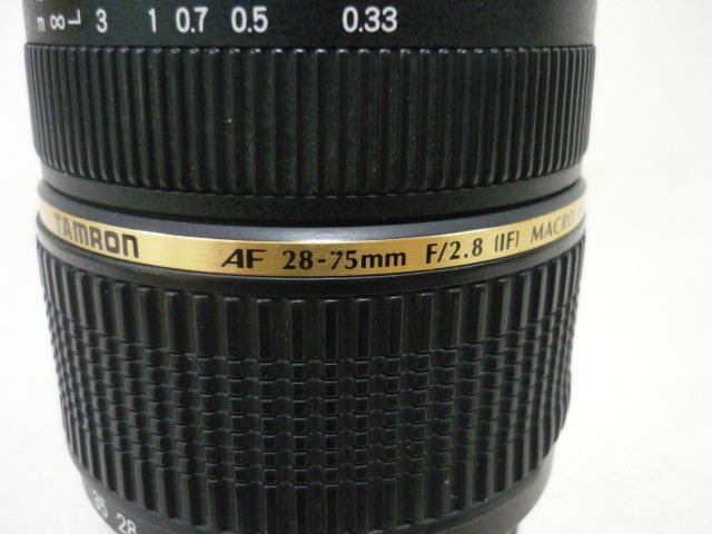 タムロン ソニー AF 28-75mm F/2.8 (IF) MACRO Φ67 A09 ASPHERICAL LD XR Di SPの画像6