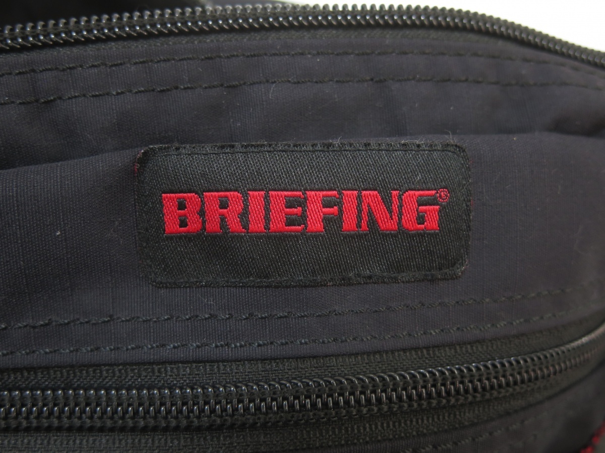 BRIEFING ブリーフィング BRA233L28 SLASH S MW GENII ボディバッグ　美品_画像6