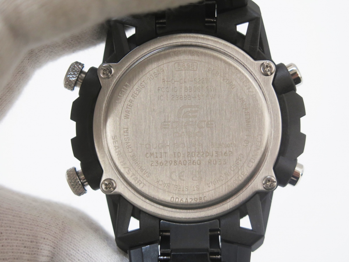 CASIO カシオ EDIFICE ECB-2000YTP-1AJF モバイルリンク 腕時計　美品_画像7