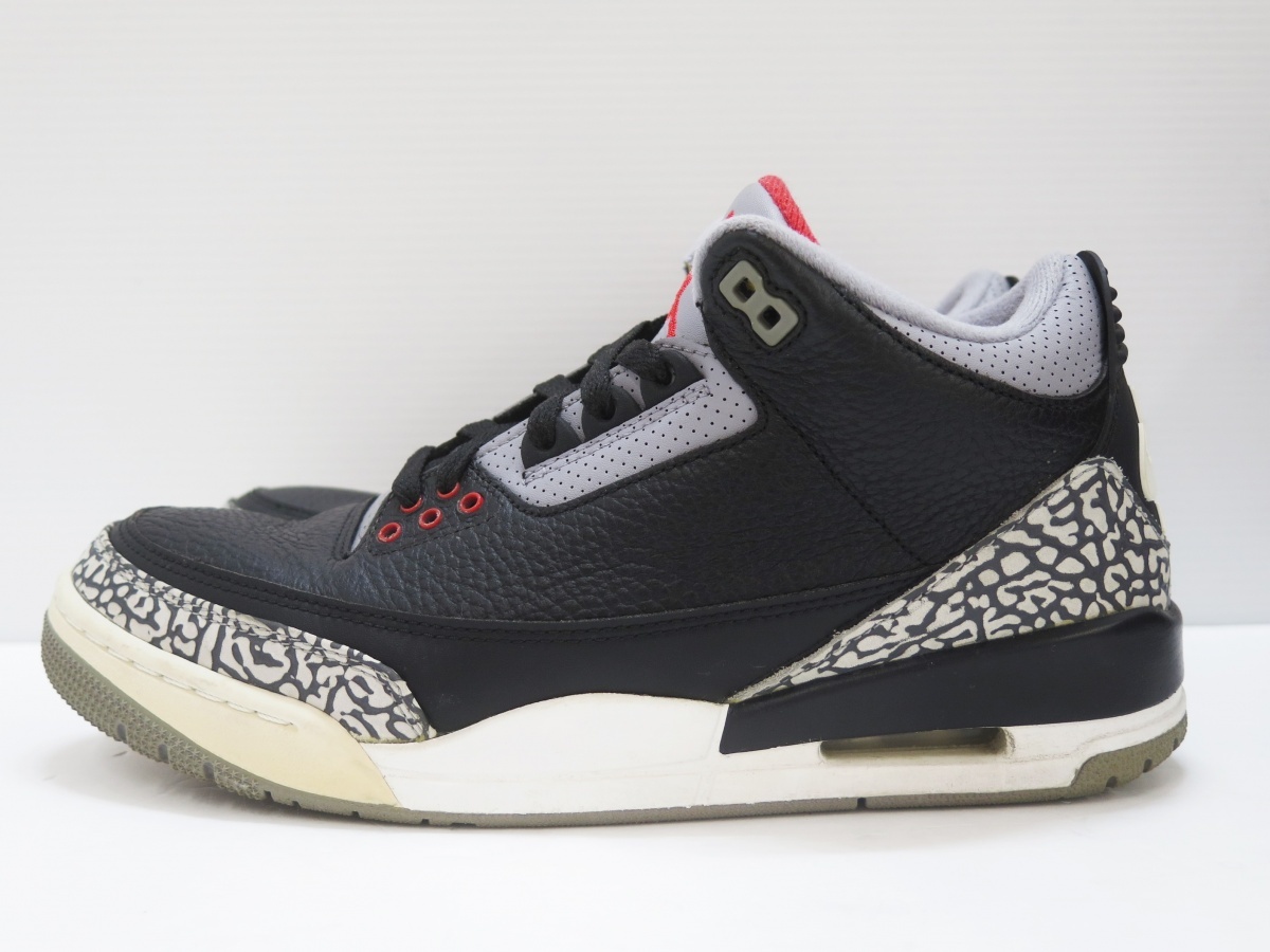 NIKE ナイキ 854262-001 AIR JORDAN 3 RETRO OG スニーカー_画像2