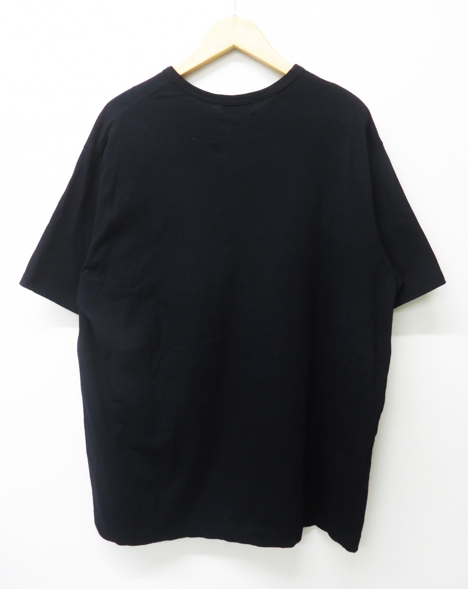 Yohji Yamamoto POUR HOMME ヨウジヤマモトプールオム HZ-T72-097 23SS 顔料 PT 半袖 B Tシャツ　美品_画像2