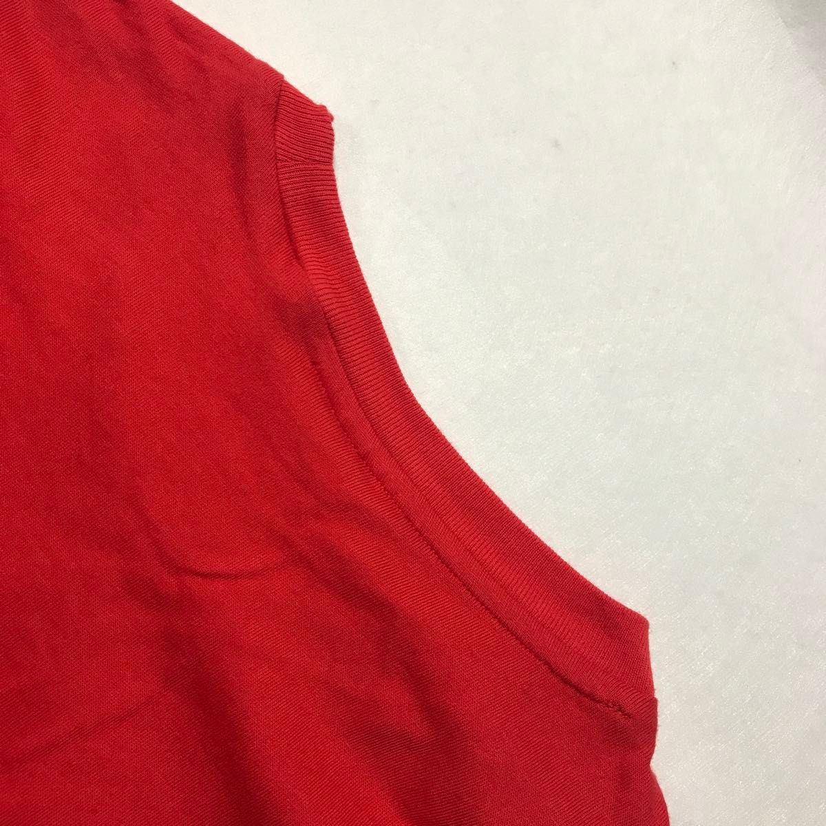 アディダス adidas Tシャツ 半袖Tシャツ　140 赤　黒
