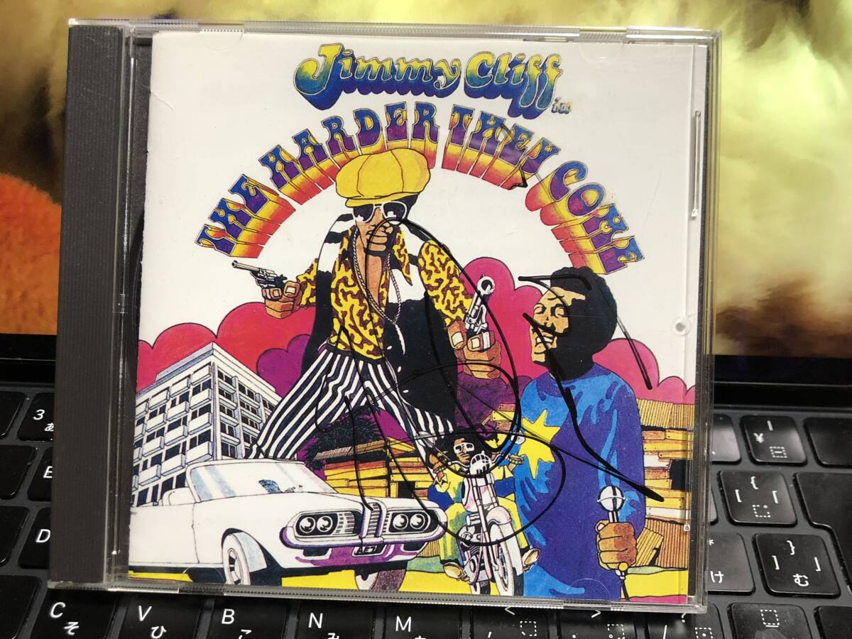 （J）ジミー・クリフ　Jimmy Cliff★ザ・ハーダー・ゼイ・カム　SHM-CD 帯付　サイン入り