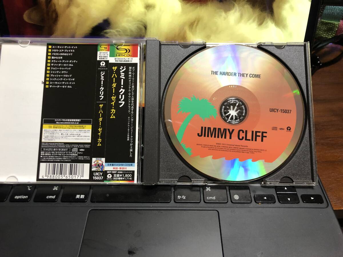 （J）ジミー・クリフ　Jimmy Cliff★ザ・ハーダー・ゼイ・カム　SHM-CD 帯付　サイン入り