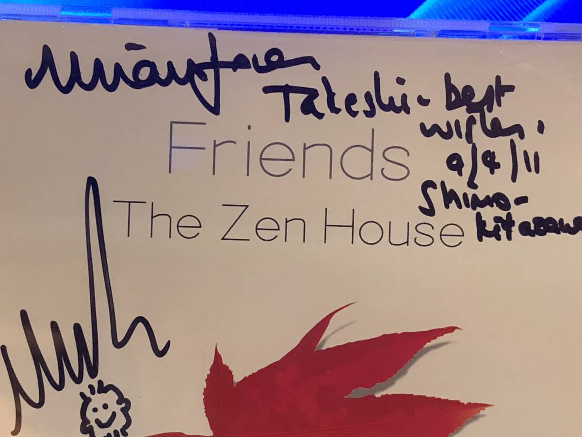 （F) Friends フレンズ★Zen House 帯付 宛名 サイン入りの画像4