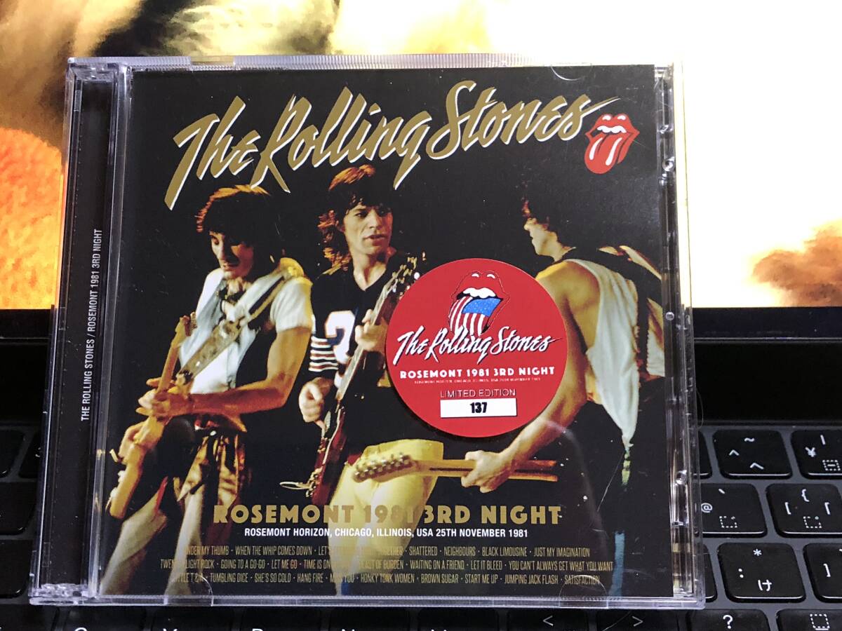 (R) low кольцо * Stone z*Rosemont 1981 3rd Night 2CD