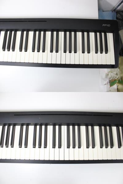 S2729 佐川　Roland 電子ピアノ FP-10 ローランド 鍵盤 コンパクト 2019年製 88鍵モデル_画像4