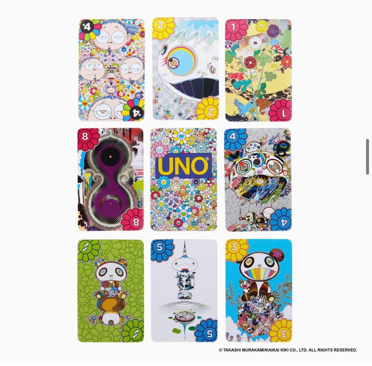 【新品未開封】村上隆UNO Artiste Serries, Takashi Murakami