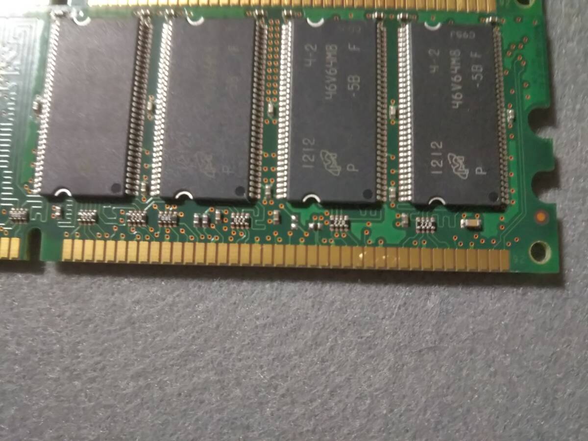 1GB Micron PC-3200U DDR-400 MT16VDDT12864AY-40BF2 4 шт. комплект всего 4GB ⑥