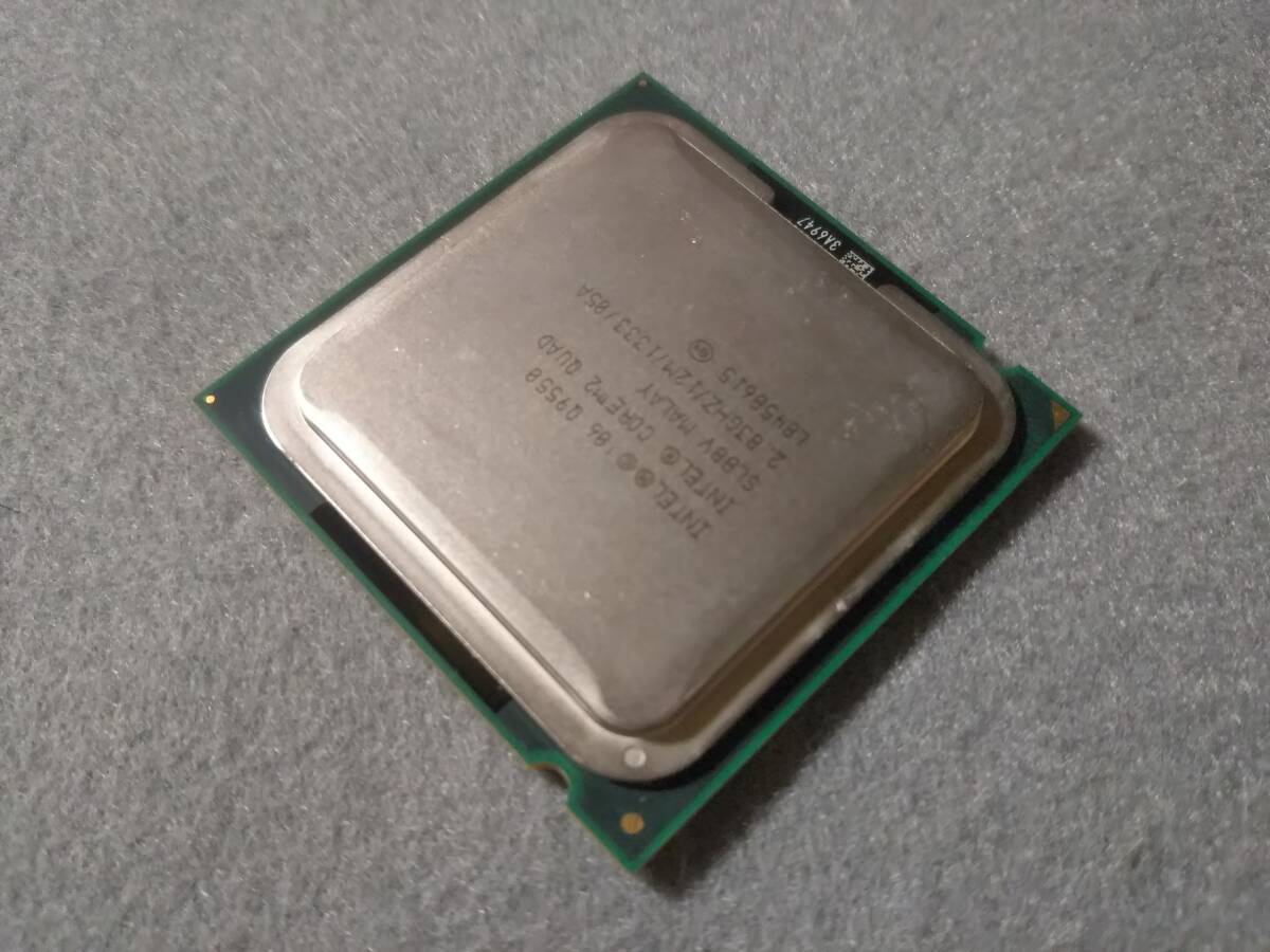 インテル Intel Core 2 Quad Q9550 2.83GHz 12MB FSB-1333 TDP-95W SLB8V LGA775 ①_腐食の痕 があります