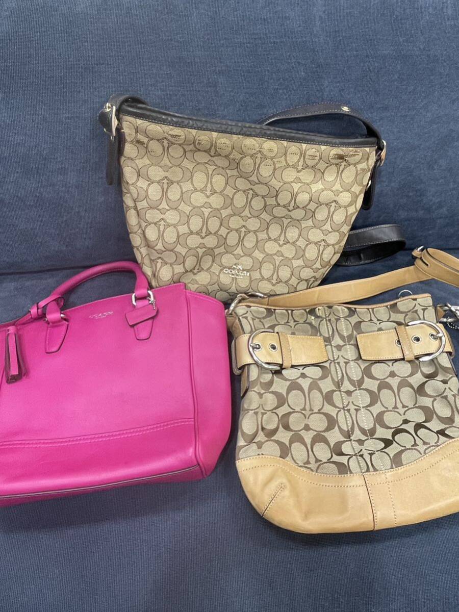 1 jpy ~ brand bag purse summarize /GUCCI FERRAGAMO COACH another shoulder handbag etc. | Gucci Ferragamo Coach 17474