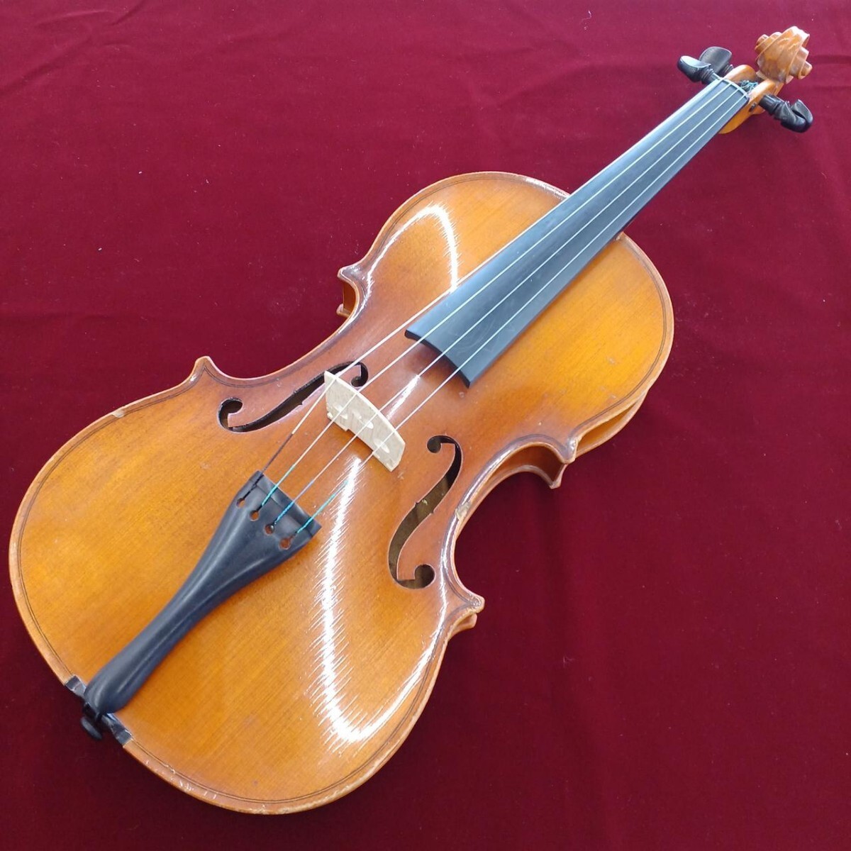 1円スタート KARL HOFNER カールヘフナ BUBENREUTH NEAR ERLANGEN No.3612 バイオリン 弦楽器 中古の画像1