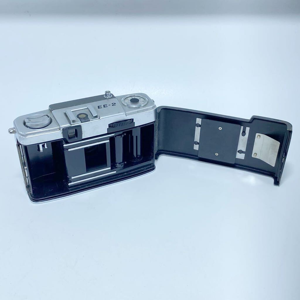 OLYMPUS オリンパス PEN ペン EE-2 フィルムカメラ D.Zuiko 1:3.5 f=28mm 固定焦点 アンティーク ヴィンテージ レトロ ハーフサイズカメラ _画像8