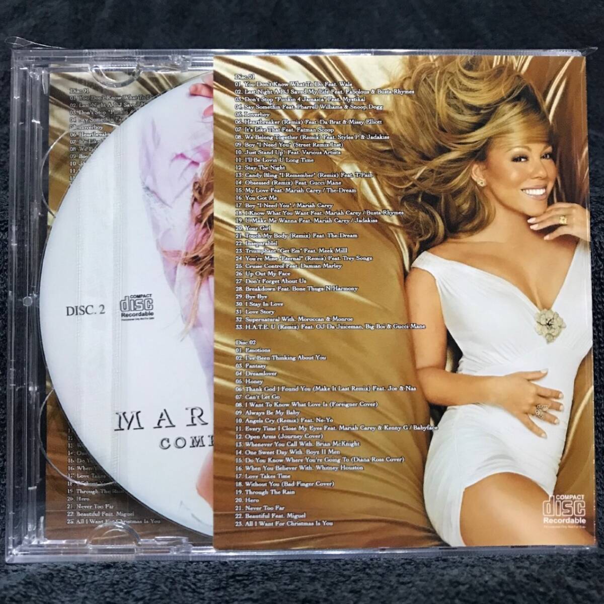 Mariah Carey Complete Best Mix 2CD マライア キャリー 2枚組【56曲収録】新品_画像2