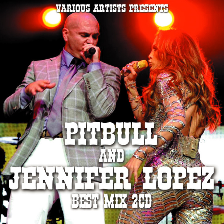 Pitbull & Jennifer Lopez Best Mix 2CD ピットブル ジェニファー ロペス 2枚組【50曲収録】新品_画像3