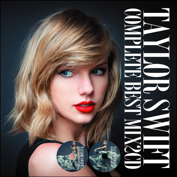 ・Taylor Swift Complete Best Mix 2CD テイラー スウィフト 2枚組【47曲収録】新品 MixCD