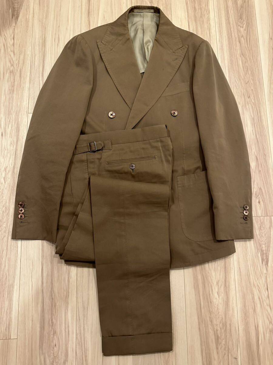 [ free shipping ] highest peak RING JACKET MEISTER 206 ring ja Kett cotton double-breasted suit 