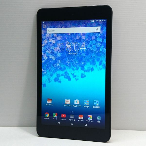 au Qua Tab 01 KYT31 Android 5.1 SIMロック解除済み [M031]の画像1