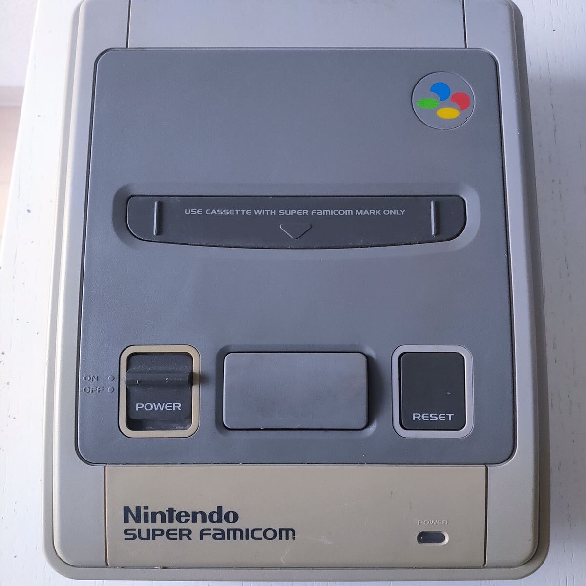 Nintendo スーパーファミコン すぐ遊べます メンテ清掃済み コンデンサ交換済み スーファミ SHVC-001 本体の画像2