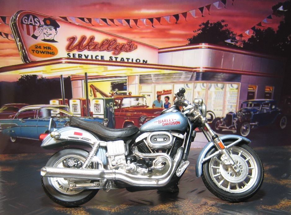Maisto マイスト 1/18 Harley-Davidson ハーレー ダビッドソン 1977 FXS Low Rider ローライダー 1200 バイク オートバイ　_画像10