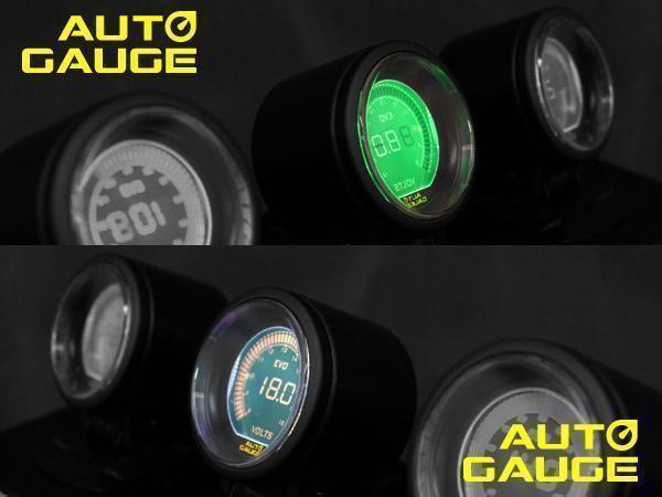 オートゲージ AUTOGAGE 52mm　油温計 デジタル表示 追加メーター 後付メーター カスタム_画像2