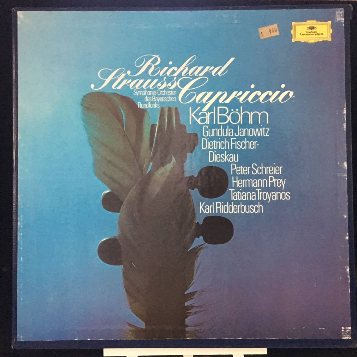 ◆ 3枚組 ◆ Richard Strauss ◆ Capriccio ◆ 独盤 Grammophon _画像1