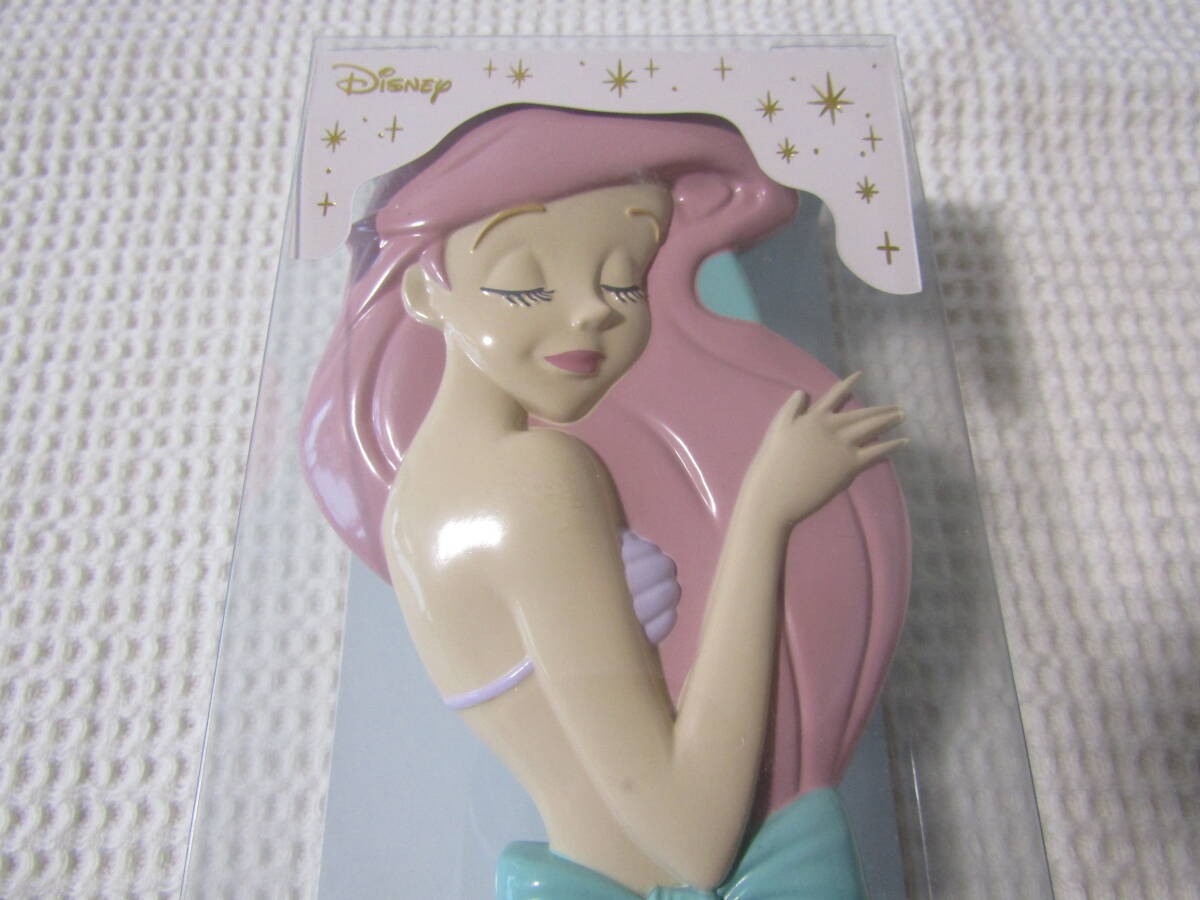  Ariel hair brush hair - brush . beautiful . soft brush Disney unused non-standard-sized mail. postage 300 jpy 