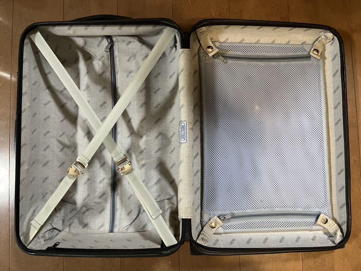リモワ RIMOWA サルサ シルバー 光沢 2輪 機内持ち込み 32L スーツケース トロリー コロコロ 旅行鞄の画像7