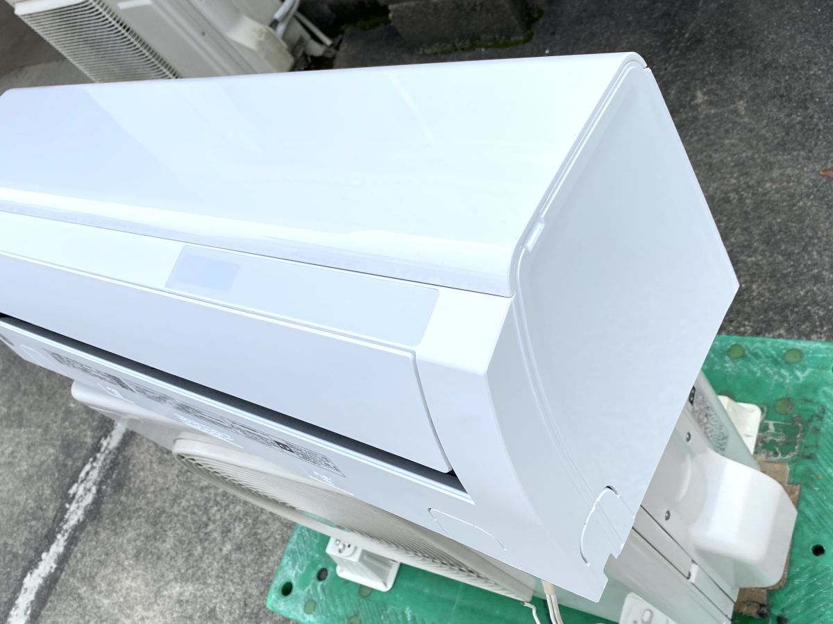 【E127】美品 東芝 ルームエアコン RAS-H221AP 6畳用 2.2kw 2022年製 大清快 空気清浄機能 プラズマ空清 TOSHIBA 冷房 暖房の画像8