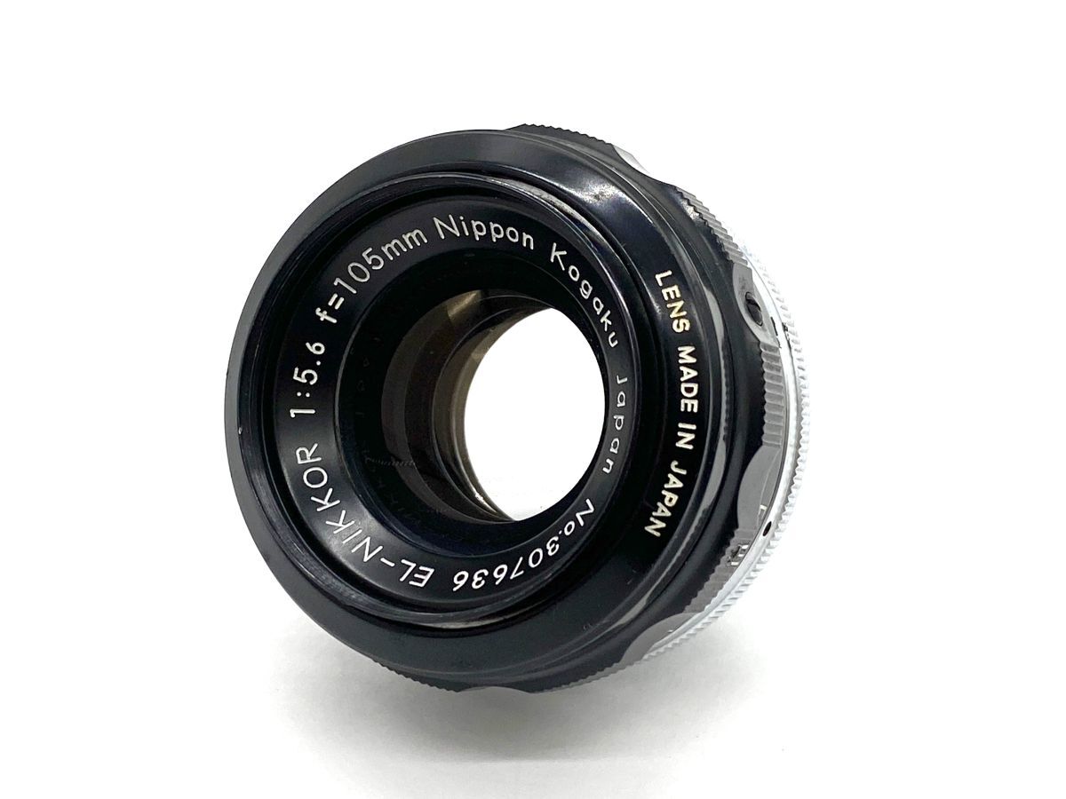 【E235】Nikon/ニコン EL-Nikkor F=105mm 1:5.6 カメラ レンズ 希少品 昭和 レトロ bの画像2