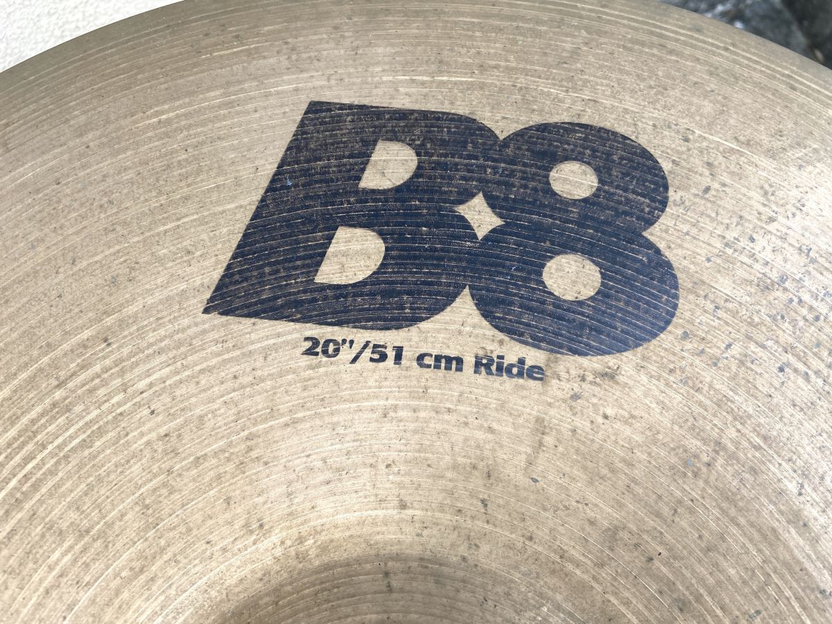 【E216】中古 ハイハット シンバル/スタンド 2セット pearl/パール SABIAN Zildjian ジルジャンなど 18/20インチ ドラムの画像9