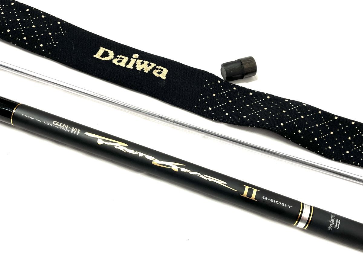 [E106] прекрасный товар Daiwa Daiwa серебряный . Pro to механизм II 2-90SY форель шест для айю серебристый eib