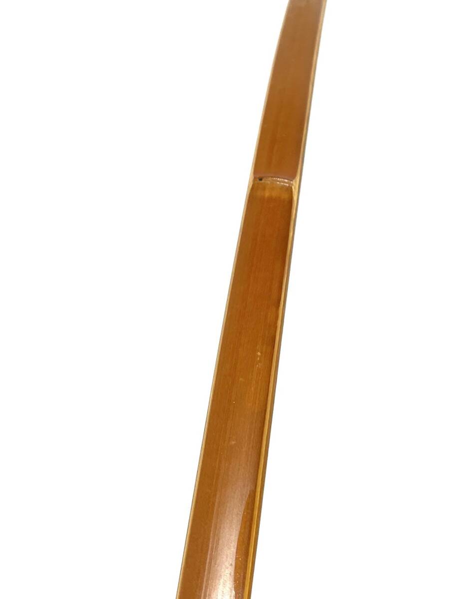 【E474】在銘あり 竹弓 弓道 和弓 全長約210cm 重さ約660g 年代物 b_画像6