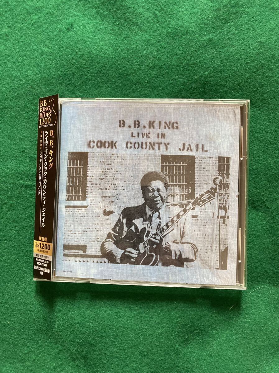 B.B.KING Live in Cook country Jail。新品同様かと思いますの画像1