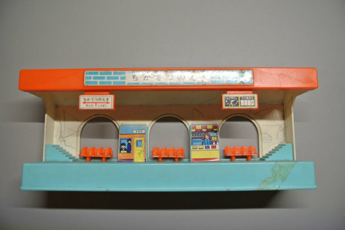  Plarail ..... .. junk damage * dirt equipped 1970 period 