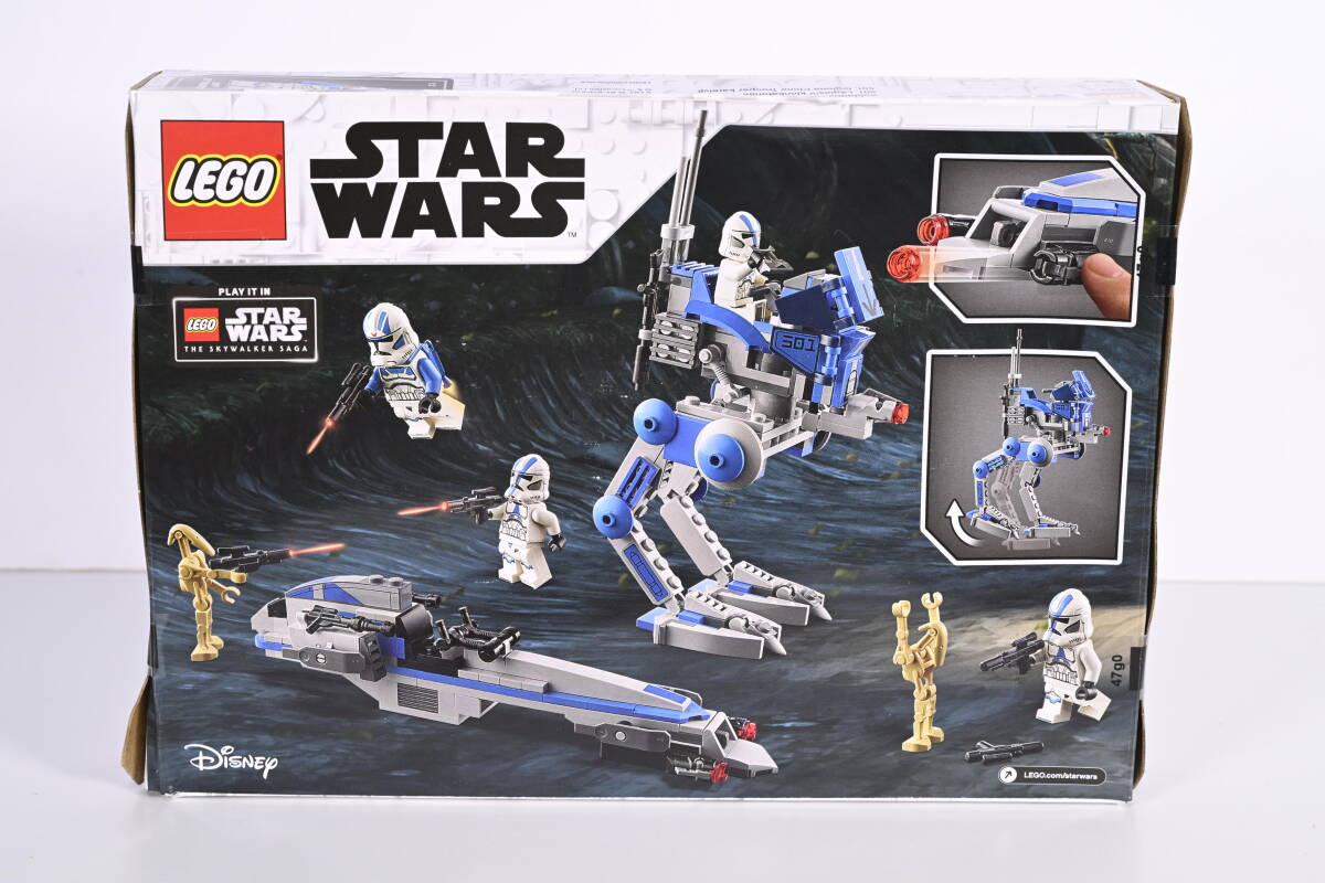 未開封新品 レゴ LEGO スター・ウォーズ クローン・トルーパー 501部隊 75280の画像2