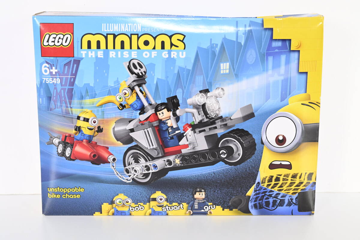 未開封新品 レゴ LEGO ミニオン ミニオンのバイクチェイス 75549_画像1