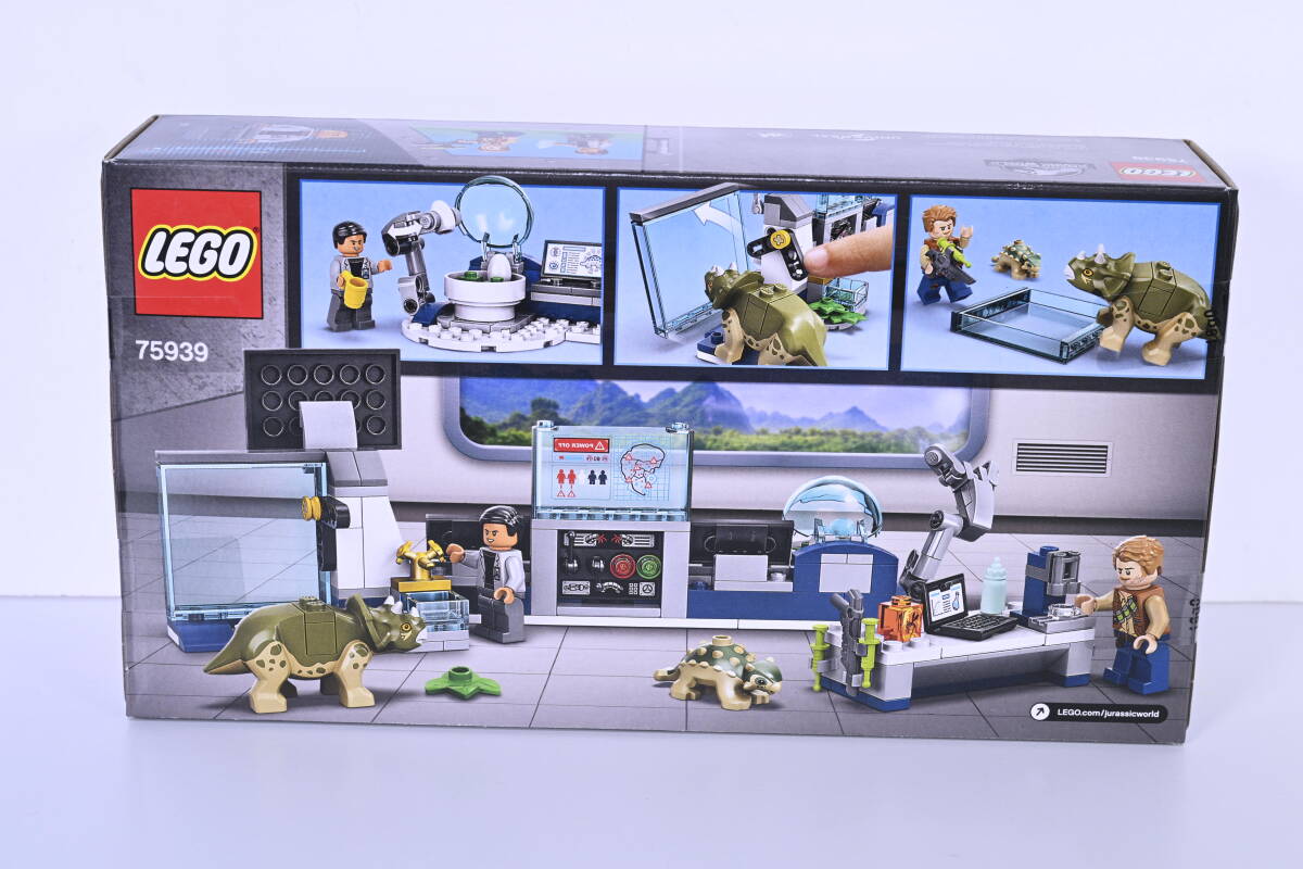 未開封新品 レゴ LEGO ジュラシック・ワールド ウー博士の研究所:赤ちゃん恐竜の脱走 75939の画像2