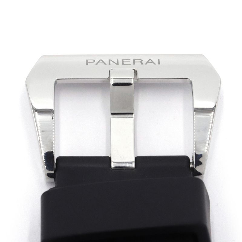 [3年保証] パネライ メンズ ルミノールベース8デイズ PAM00914 X番 ステンレス ブラック文字盤 手巻き 腕時計 中古 送料無料_画像5